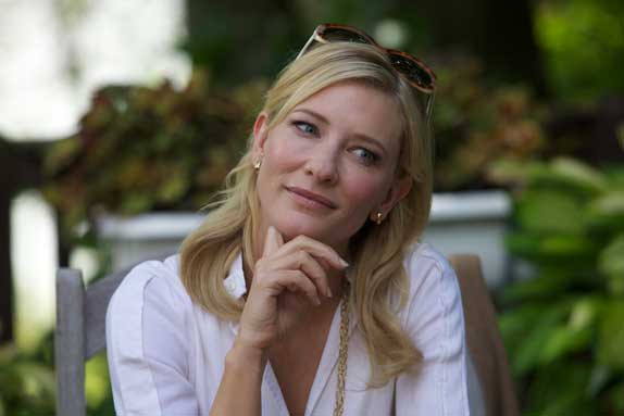Cate Blanchet (ganadora del Oscar) en el papel de Jasmine y Alec Baldwin es Hal en la nueva película de Woody Allen. (Foto: Prensa Black Velvet) Cate Blanchet (ganadora del Oscar) en el papel de Jasmine y Alec Baldwin es Hal en la nueva película de Woody Allen. (Foto: Prensa Black Velvet)
