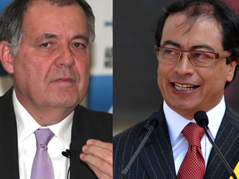Alejandro Ordoñez y Gustavo Petro
