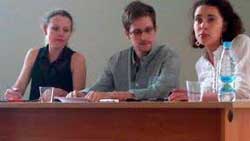 Snowden fue entrevistado en Moscú