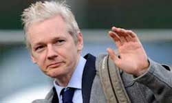 Julian Asange, el periodista australiano editor de WikiLeaks