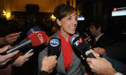 Cinthya, una periodista destacada entre los periodistas argentinos