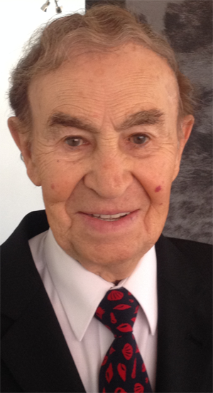 Don Maximiliano Kirschberg a sus 88 años. Foto de su archivo personal