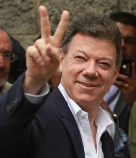 Presidente Juan Manuel Santos.