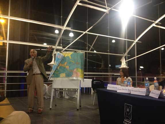 Exposición sobre la novela del historiador e investigador Juan Durán