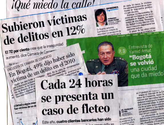 Ciudadanos amedrentados