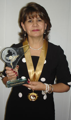 Teresa Sánchez Gerente del Centro Ocular Dr. Rincón