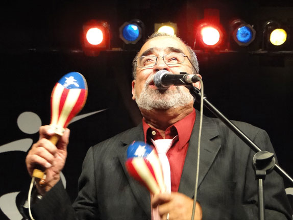 Andy Montañez escogio Bogotá para dar inicio a la celebración de su aniversario profesional.