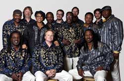 Al McKay con Earth, Wind & Fire. (Foto: archivo particular)