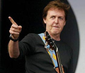 Paul McCartney: con su voz y su guitarra sigue dando lora musical.
