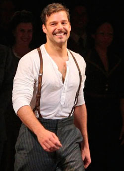 Ricky Martín en el musical “Evita”. (Foto: archivo particular- internet- The Improper Theater).