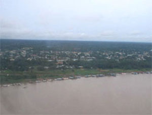 Leticia, Amazonas, en la frontera colombiana