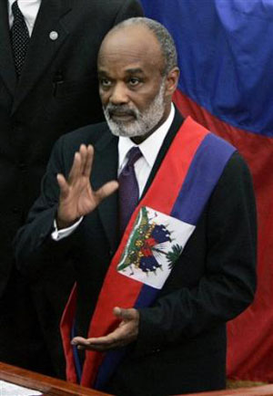 René Préval.