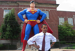 El saldo del primer año de estión de 'SuperObama' es, paradójicamente, favorable.