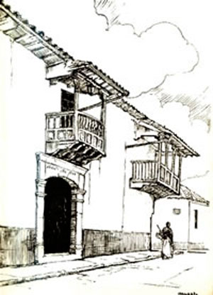 Liceo Nacional de Varones de Zipaquirá (plumilla).