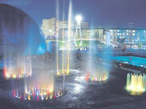 Panorámica nocturna de Maloka