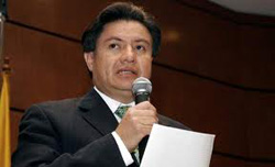 Doctor Héctor Zambrano, Secretario de Salud de Bogotá