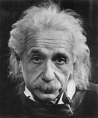 Científico alemán Albert Einstein