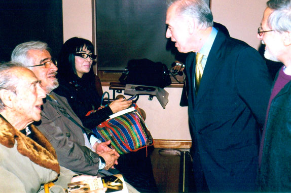 Alvaro Castaño Castillo, el Representante Germán NavasTalero, Claudia Galindo, Gustavo Castro Caycedo y Jorge Consuegra