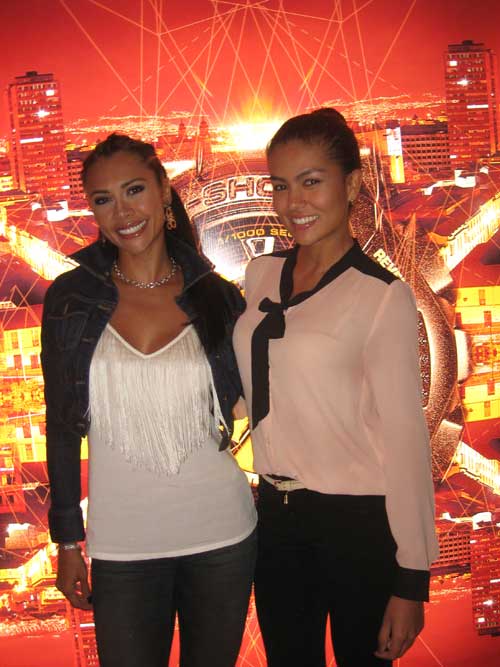 Martha Bolaños e Ingrid Lobo.
