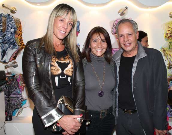 Sandra Salvino, Rocio Ariza y Hernán Zajar