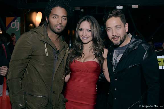 Jair Romero, Kimberly Reyes y Felipe Calero Jair Romero, Kimberly Reyes y Felipe Calero