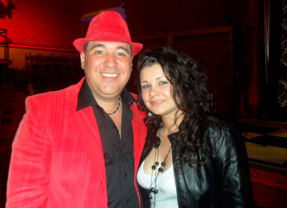 Mickey Taveras y Jenny Paola Robayo.