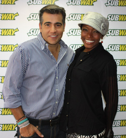 Carlos Calero y Belky Arizala.