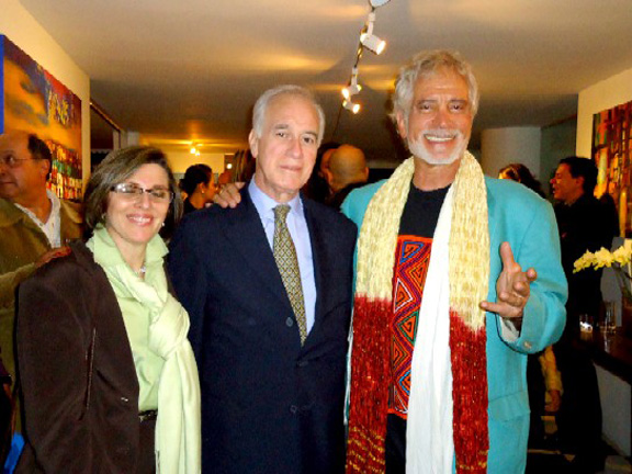 Gloria Cecilia palacios, Gustavo Castro y Germán Tessarolo
