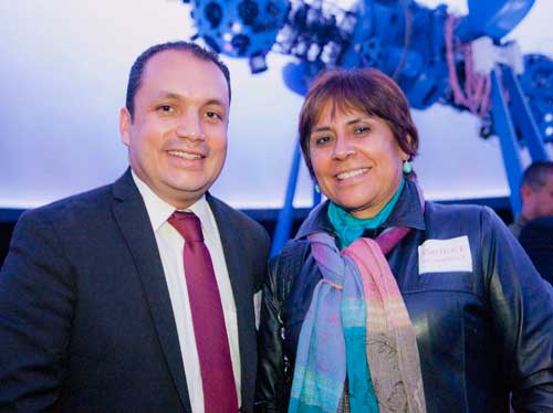 Lennart Rodríguez y Graciela Torres (“La Negra Candela”).