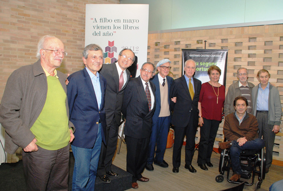 Algunos de los protagonistas de, Su segunda oportunidad y el autor.