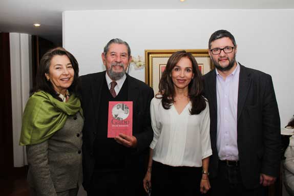 Miriam Garzón, José Luis Díaz Granados, Gloria Luz Gutiérrez, Federico Diáz Granados