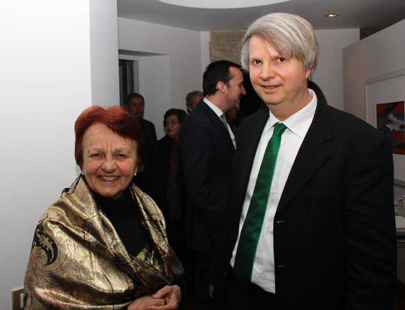 Sadi Paul Brancart, Embajador de Bélgica y su esposa Mónica