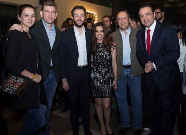De Izquierda a derecha: Catalina Gómez, presentadora de Día a Día; Juan Esteban Sampedro, Gerente de Entretenimiento de Caracol Televisión; Daniel Quintero, Viceministro de las Tecnologías de la Información; Catherine Calixto, Directora de La Kalle; Carlos Arturo Gallego, Vicepresidente de Radio y Jorge Alfredo Vargas, presentador de Noticias Caracol