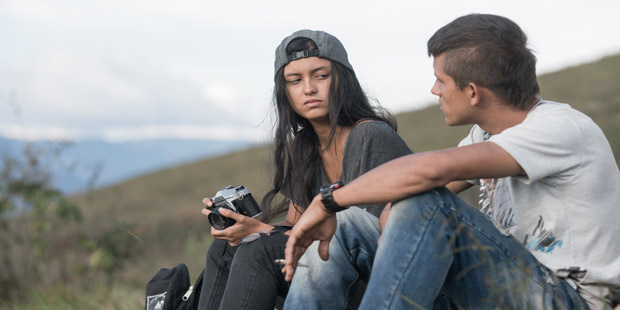 Natasha Jaramillo y Giovanny Rodríguez en una escena de “Matar a Jesús”. (Foto: Prensa-Agencia Stern).
