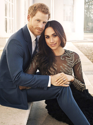 El príncipe Harry de Inglaterra y la actriz estadounidense Meghan Markle. (Foto: archivo particular).
