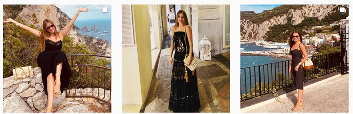 Sofía Vergara: En redes sociales es buscada por millones de personas. En Instagram, por ejemplo, tiene 17 millones de seguidores. En Facebook a más de 9 millones les gustan su página. (Fotos: archivo particular).