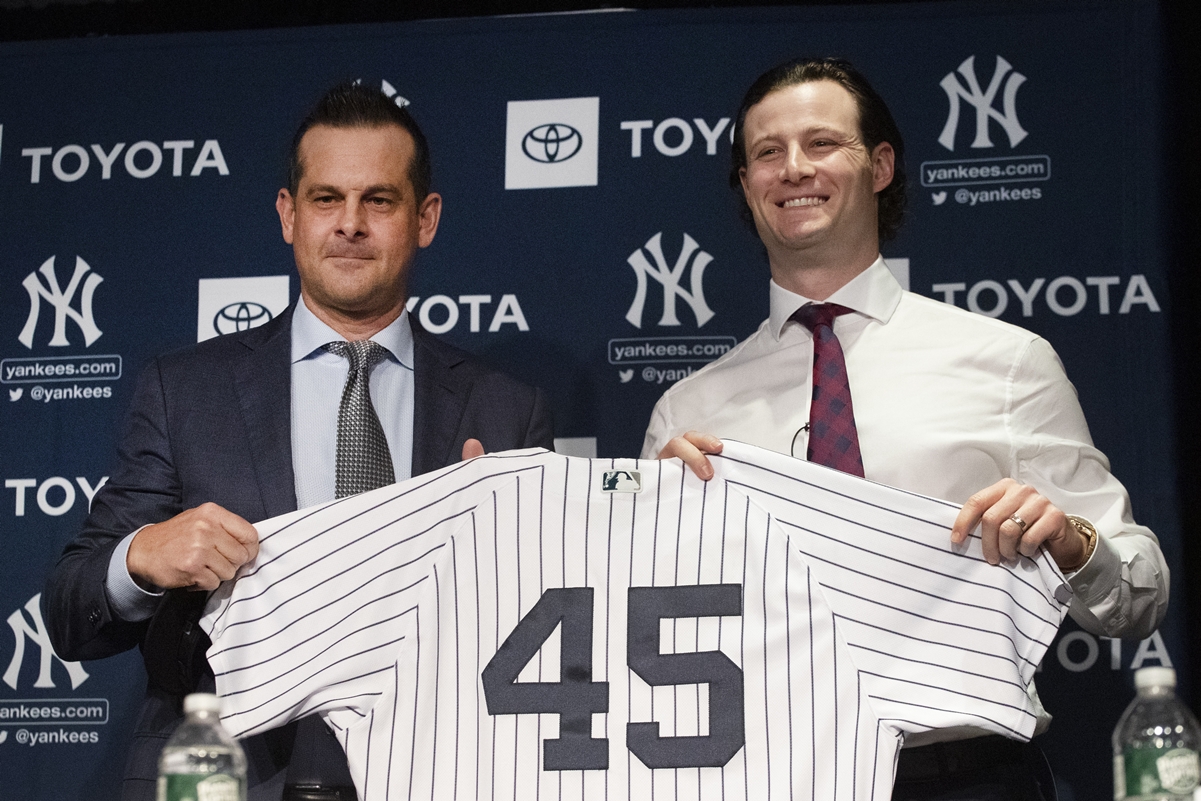 Gerrit Cole, salió de la nómina de los Astros de Houston y firmó con los Yanquis de Nueva York, (Foto: archivo-El Universal).